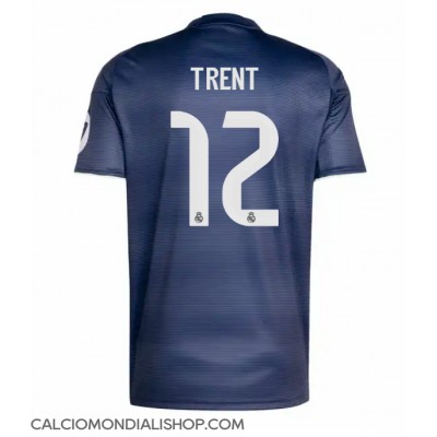 Maglie da calcio Real Madrid Alexander-Arnold #12 Seconda Maglia 2025-26 Manica Corta Maglie da calcio Real Madrid Alexander-Arnold #12 Seconda Maglia 2025-26 Manica Corta